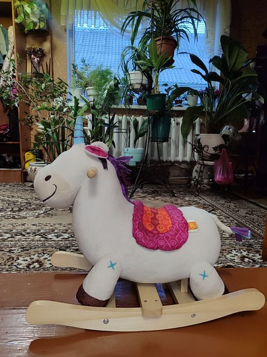 Баттато качалка Battat серії «Родео»  єдиноріг Діллі-Доллі. Поні коник