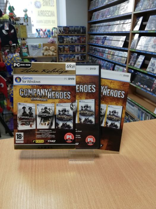 PC Company of Heroes Kompania Braci PL Gra na komputer