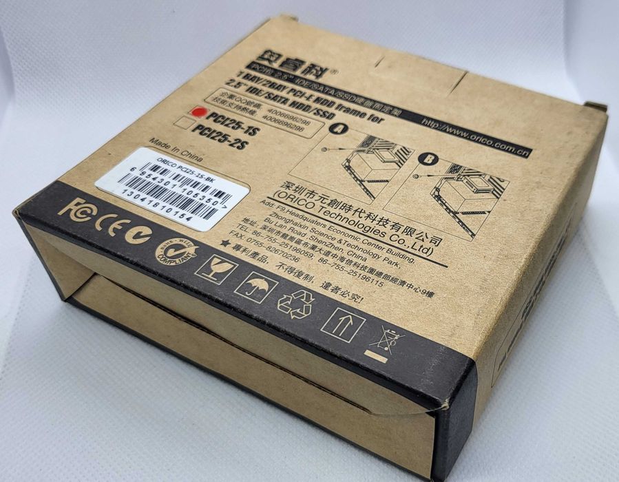 Orico - Slot expansão p/ disco 2.5 (HDD ou SSD) - Novo64553185640066124