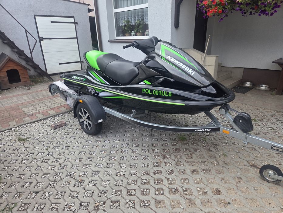 Kawasaki stx 15f 2018r 98mth z przyczepką!  Stx160
