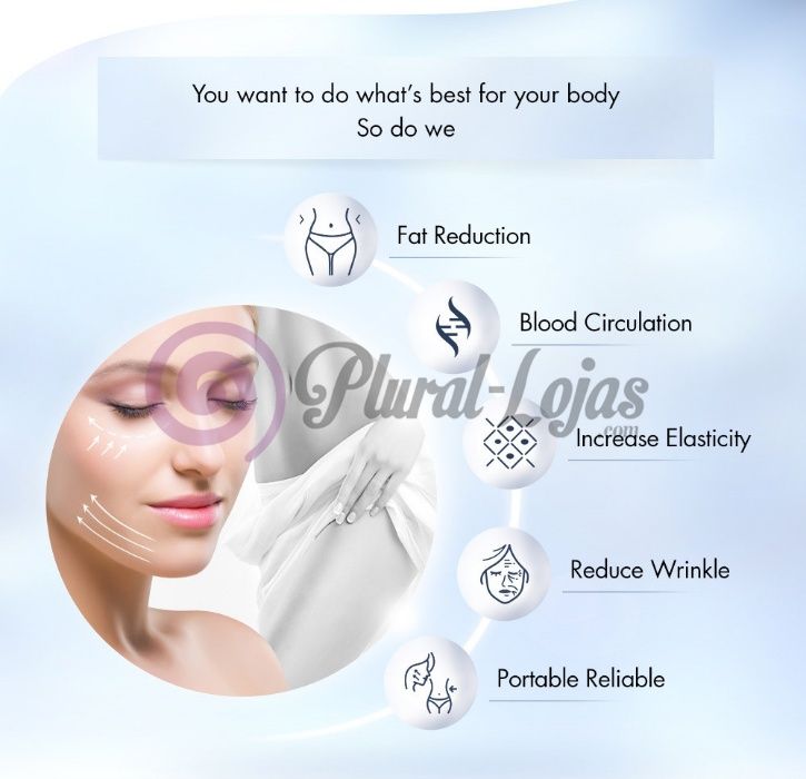 Maquina Cavitação e Radiofrequencia + Vácuo + Ems +Eletroporação