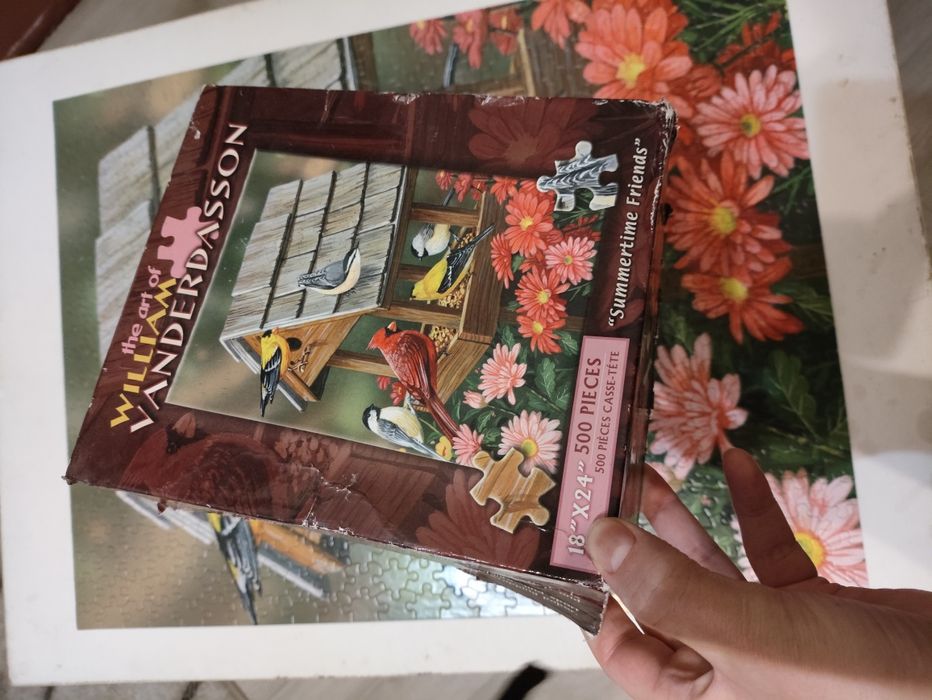 Пазли 500 і 1000 деталей