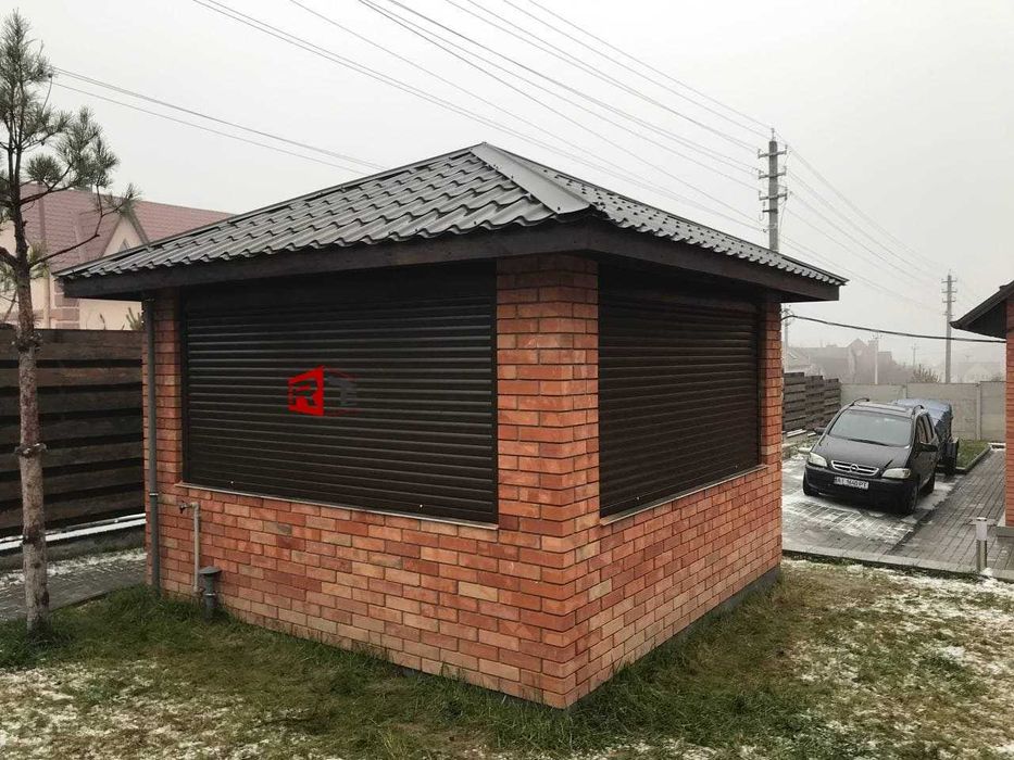 Ролети захисні зовнішні. Рольставні. Дверні ролети. Гаражні ролети