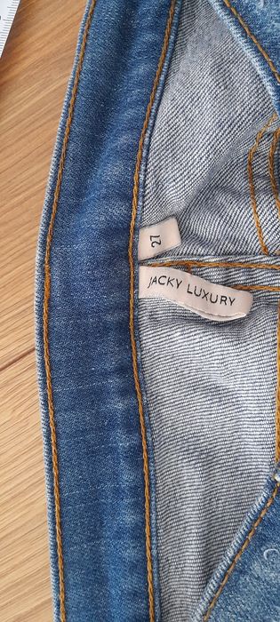 Spodnie jeansowe z dziurami Jacky Luxury S