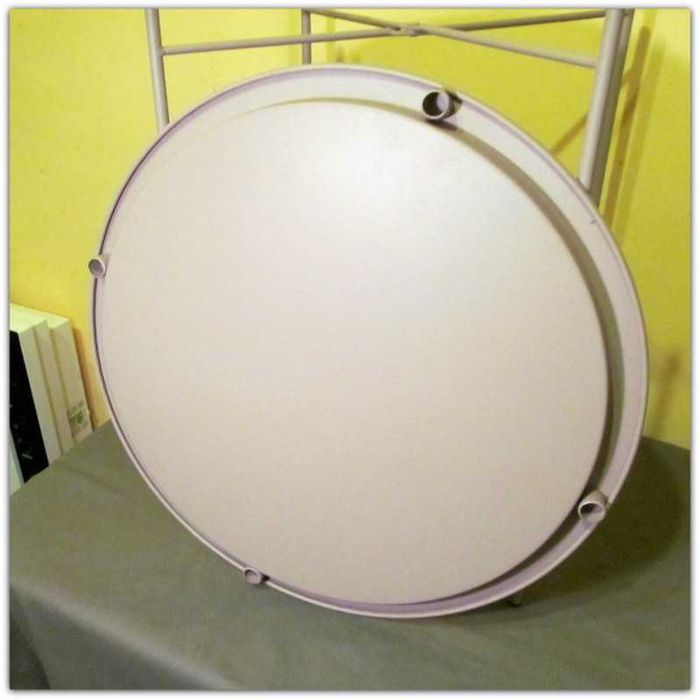 Stolik okrągły tacka Ikea RANDERUP składany turystyczny jako pomocnik