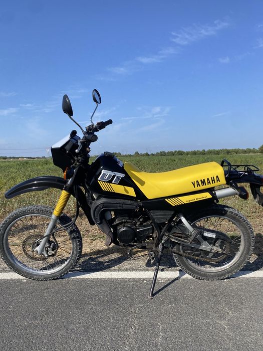 yamaha DT LC50 amarela e preta