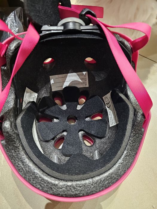 Kask rowerowy Crivit dla dzieci Lidl XS/S dla księżniczki