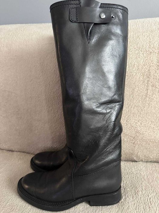 Buty zimowe damskie oficerki ZARA rozm.37