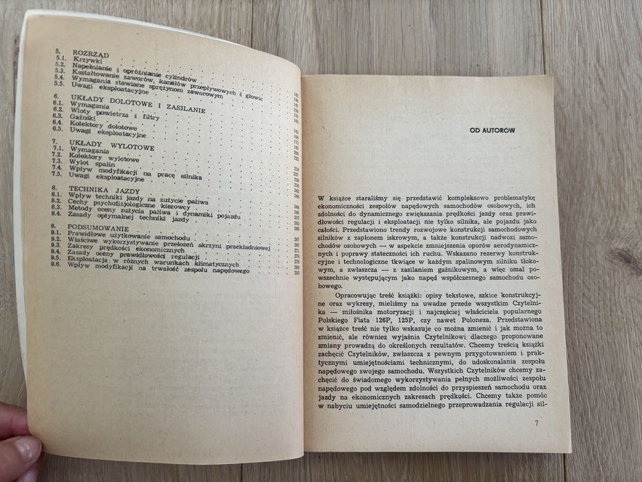 Poprawa ekonomiczności i dynamiki samochodów osobowych- Janusz Januła, oprawa miękka, stan bdb, unikat