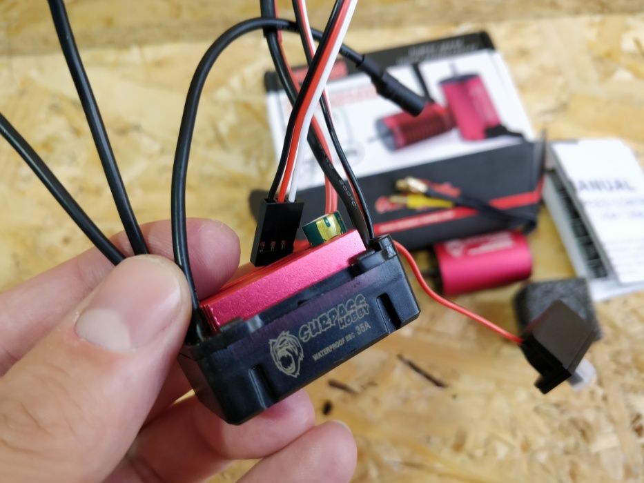 БК система мотор регулятор RC машинок 1/16 (himoto hsp hpi wltoys hbx)