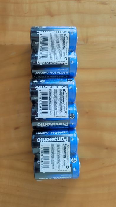 Батарейки Panasonic R20 1.5 V