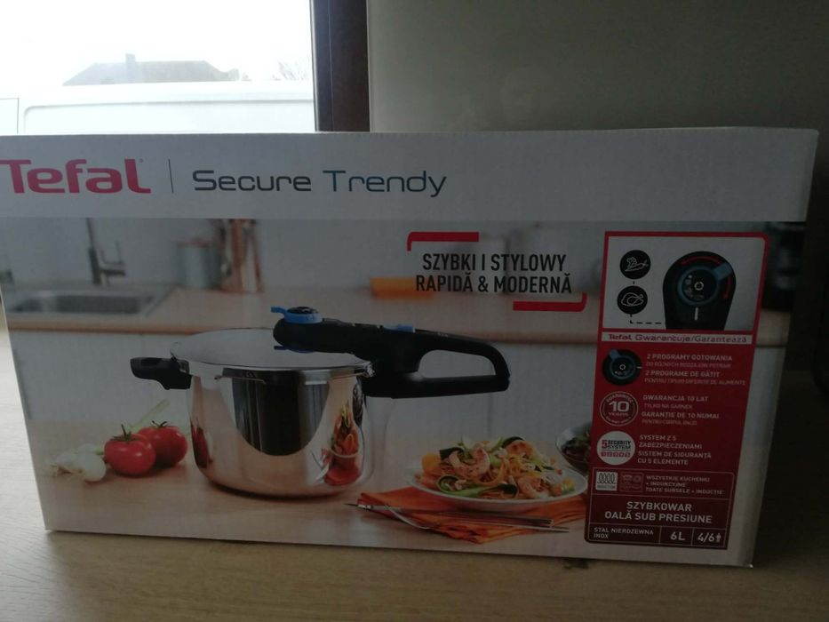 Nowy szybkowar tefal secure trendy
