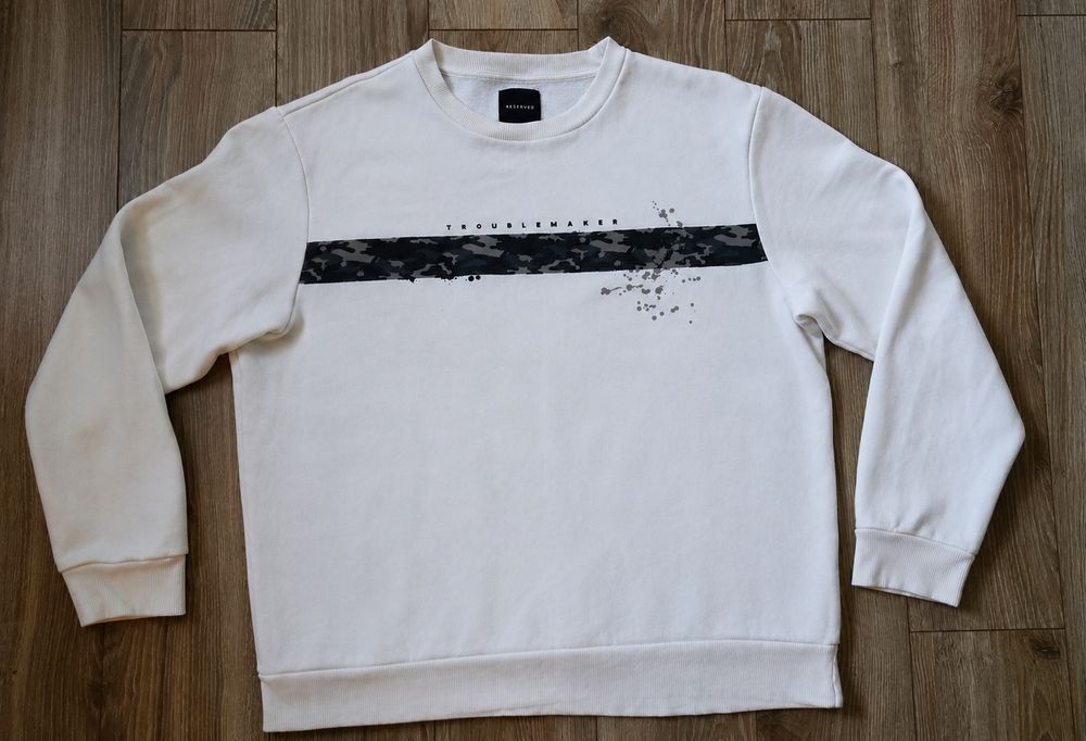 Bluza Reserved XXL biała