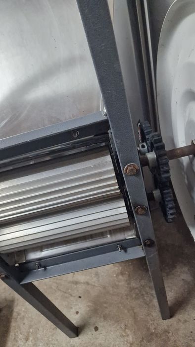 Esmagador de uvas inox Grifo