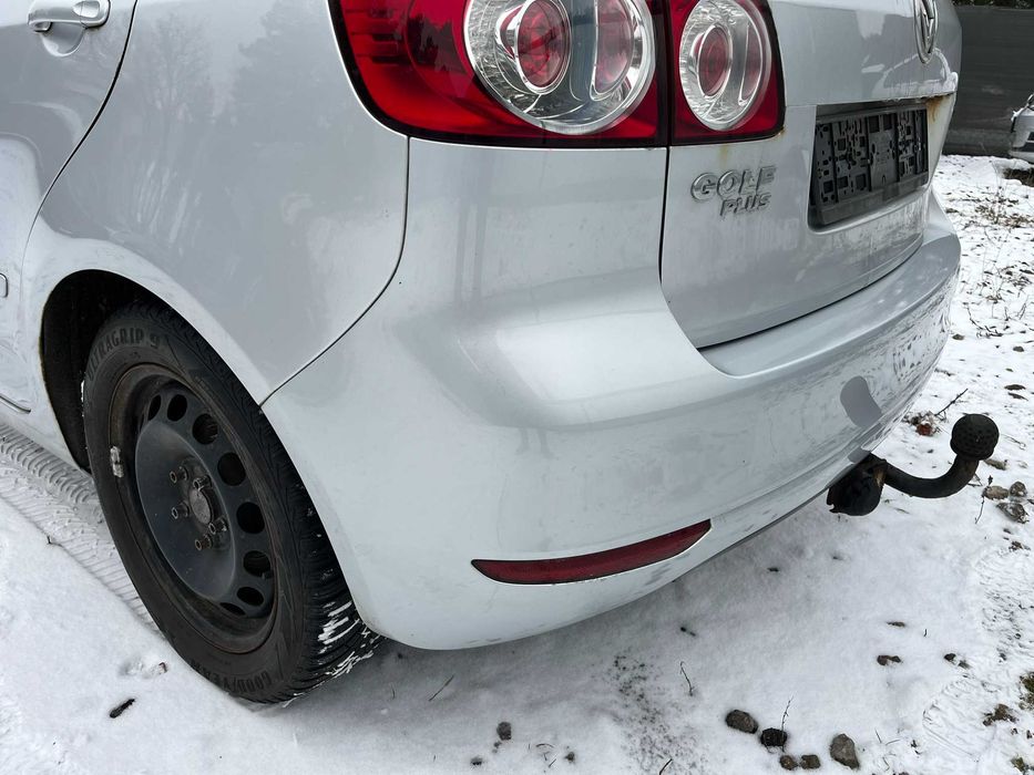 zderzak tył tylni tylny vw golf vi 6 + plus 5m0 2009 - 2014 la7w