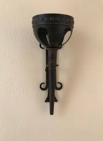 Apliques parede com ligação electrica