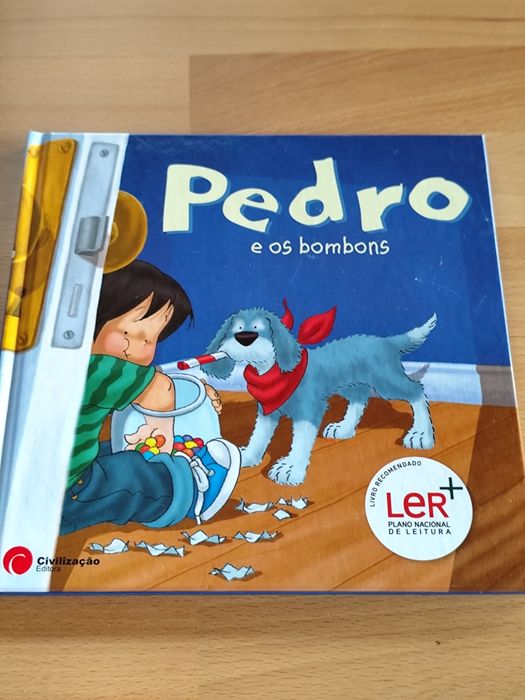 Livro infantil "Pedro e os bombons"