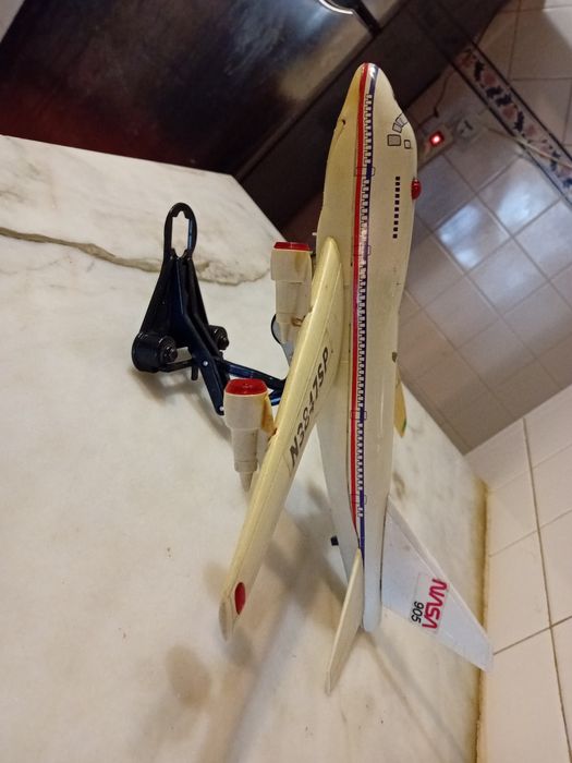 Avião Antigo Boeing Nasa Estado Razoável
