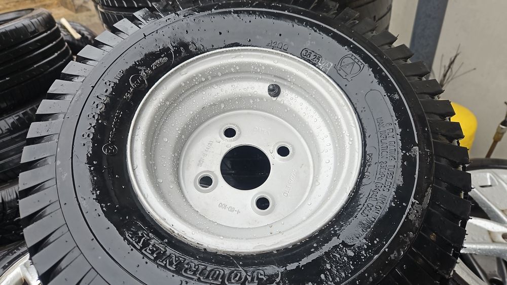 Koła łożyso 18x8.50-8  przyczepka nowe na ośkę oraz piastędo wyboru !!!