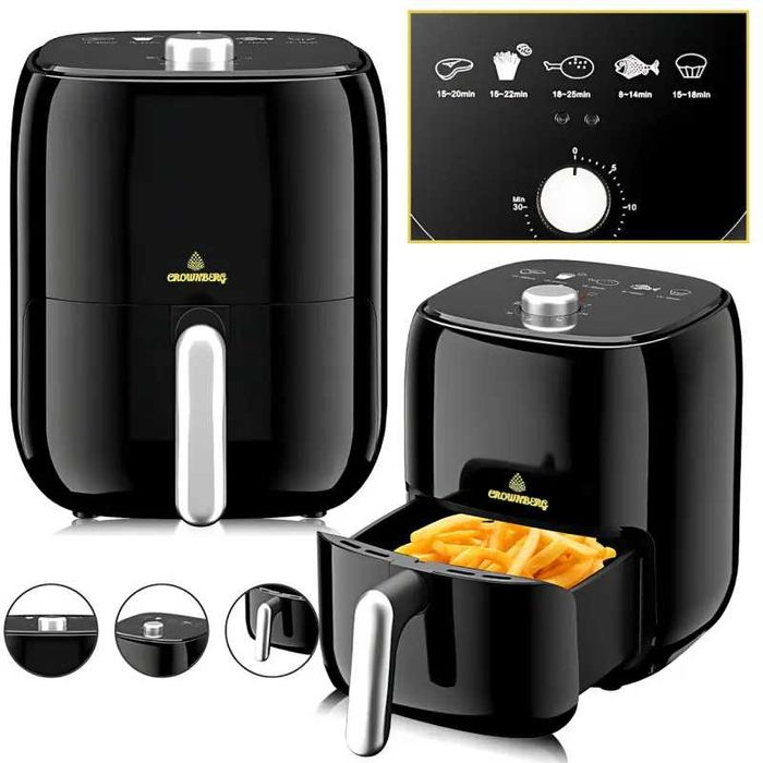 Аэрогриль, Аэрофритюрница мультипечь Crownberg CB-5540, 2л, есть опт