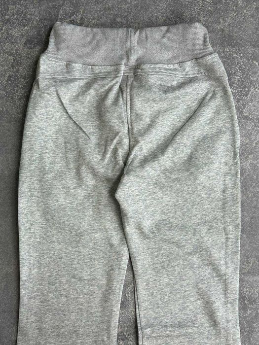 Штани жіночі сірі серые штаны бавовна grey sweatpanst flared клеш XS S