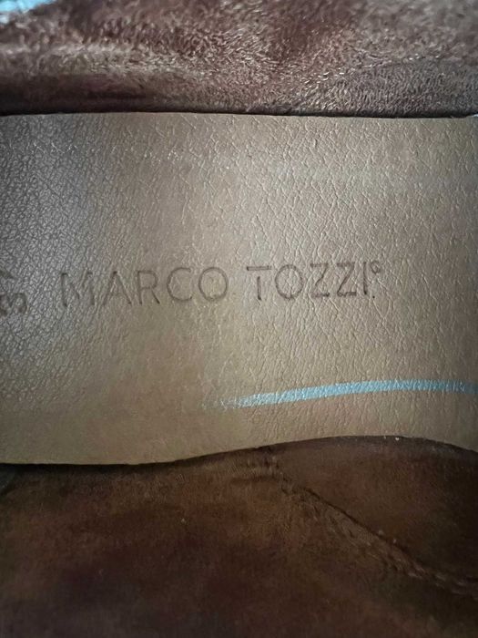 Шкіряні туфлі Marco Tozzi 37 розмір