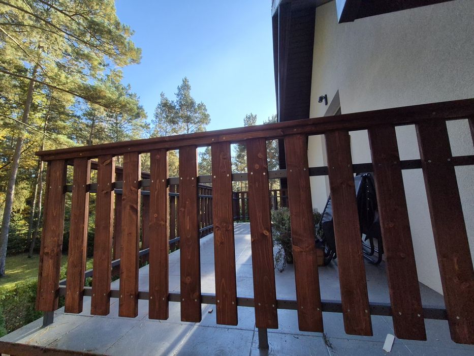 Balustrady drewniane