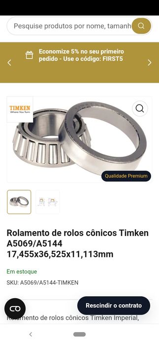 Rolamentos TIMKEN