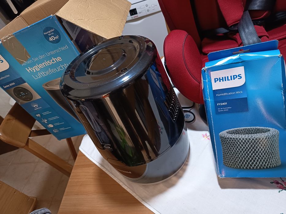 Humidificação Philips Série 2000 Preto