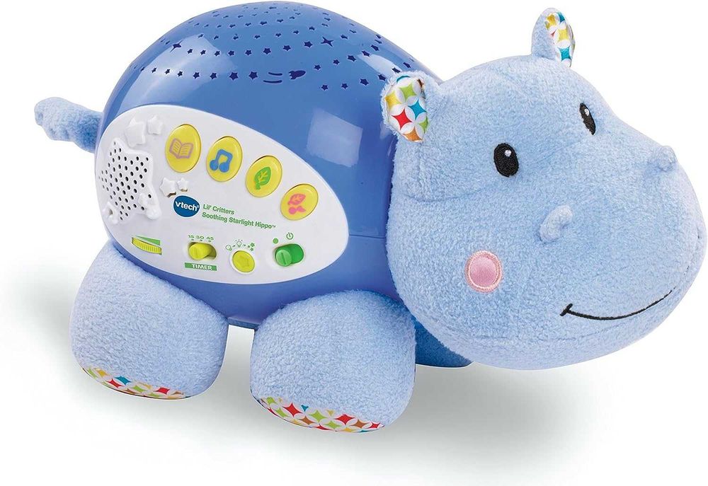 Музыкальный ночник нічник Втеч Бегемотик VTech Starlight Hippo