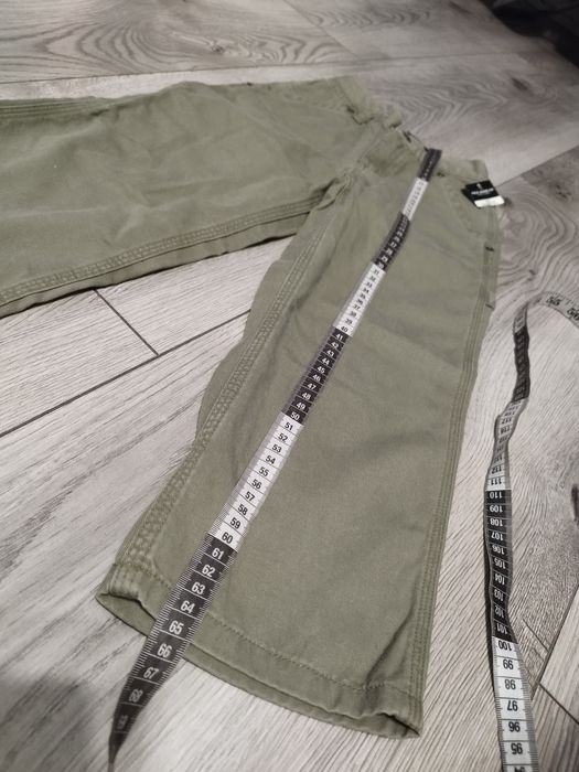 Bojówki khaki dla chłopca 4 lata nowe