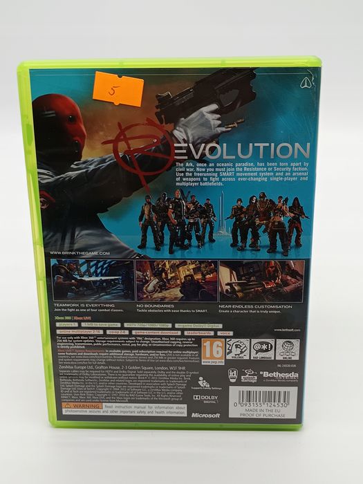 brink microsoft xbox 360