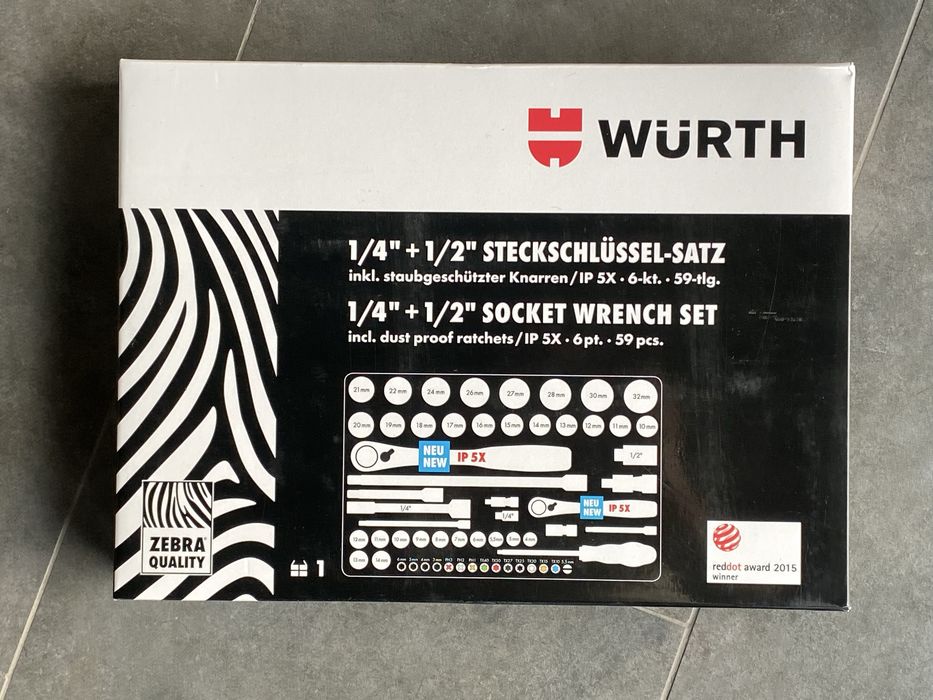Conjunto roquete Wurth