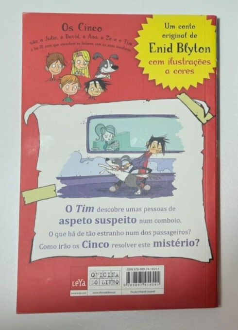 Livro "Os mini cinco" - n.° 1 Uma Aventura nas Férias