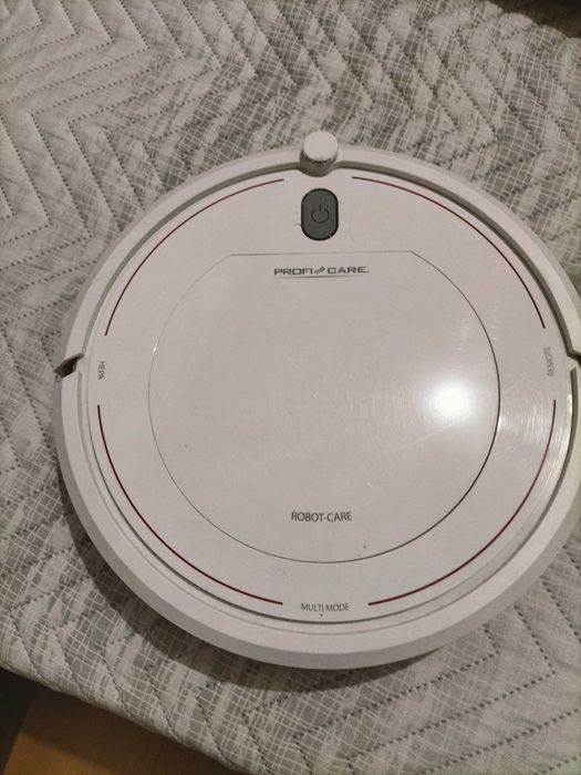 Aspirador robot branco