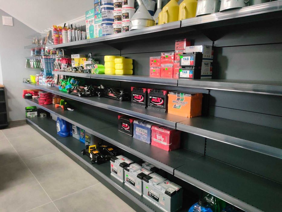 Стелажі, каси, холодильники для магазину. Гранти на торгове обладнання