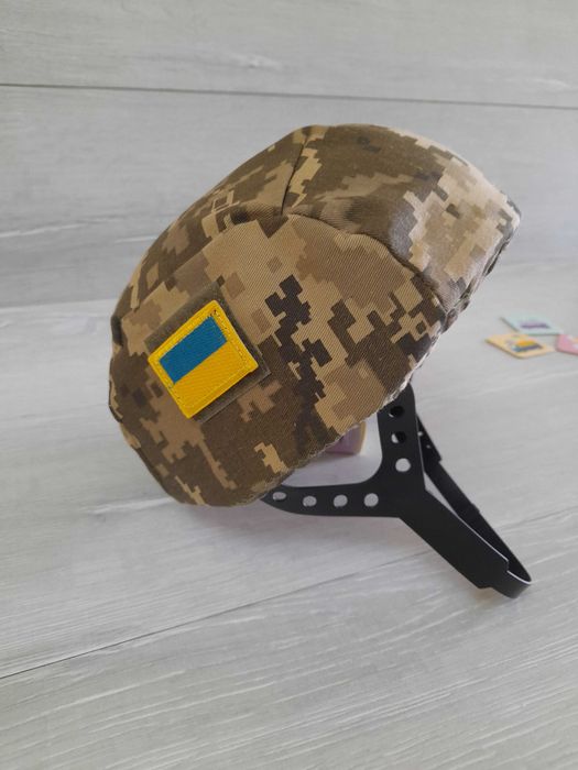Каска детская военная + кавер к каске(чехол), пиксель ВСУ, SWAT,: 430 ...