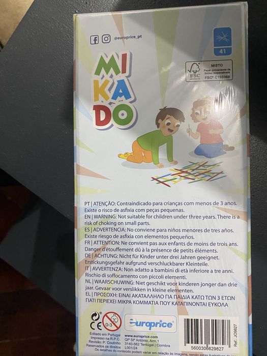 Jogo da memoria mikado