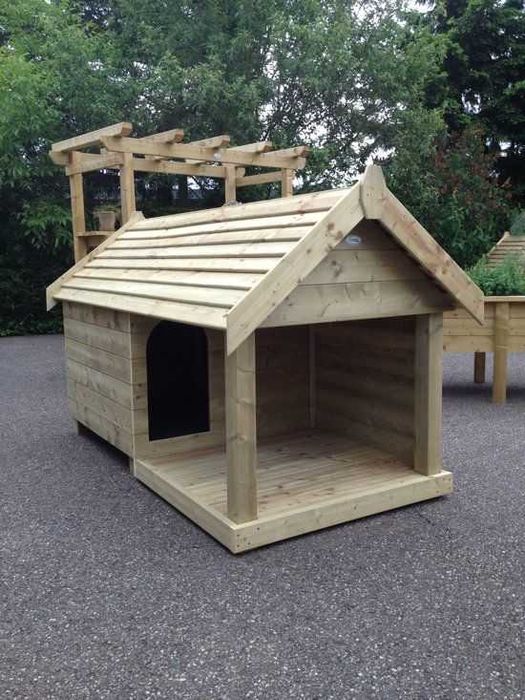 Buda dla psa ocieplana