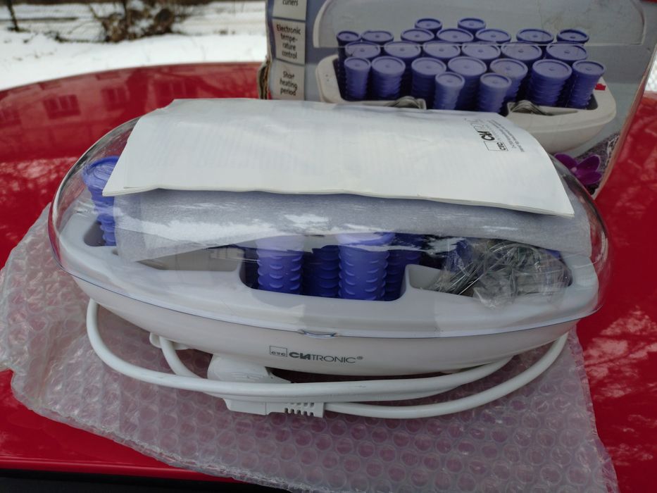 Termoloki wałki do włosów na gorąco Clatronic nieużywane lokówka