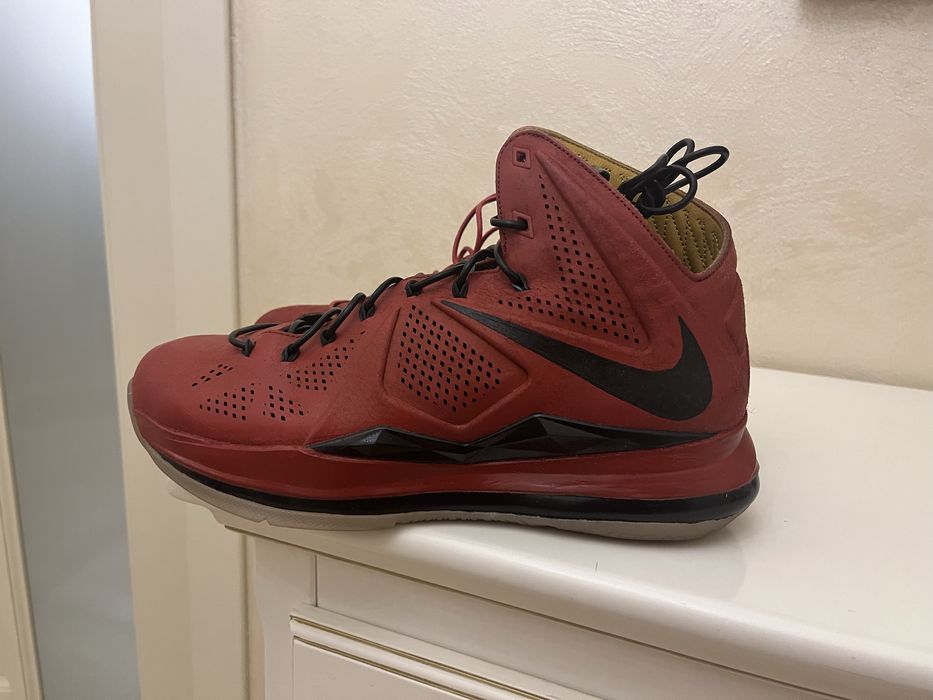 Баскетбольні кросівки кастомні Nike LeBron 10 EXT QS Hazelnut 2013 в оригінальній коробці