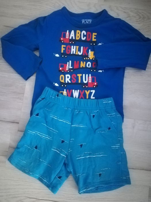 Komplet chłopięcy. Okazja. Bawełna.
