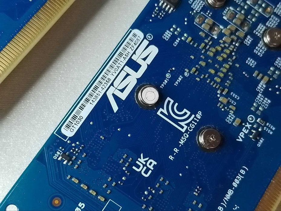 Видеокарта Asus PCI-Ex GeForce GT 1030 Low Profile 2GB GDDR5 (64Bit)