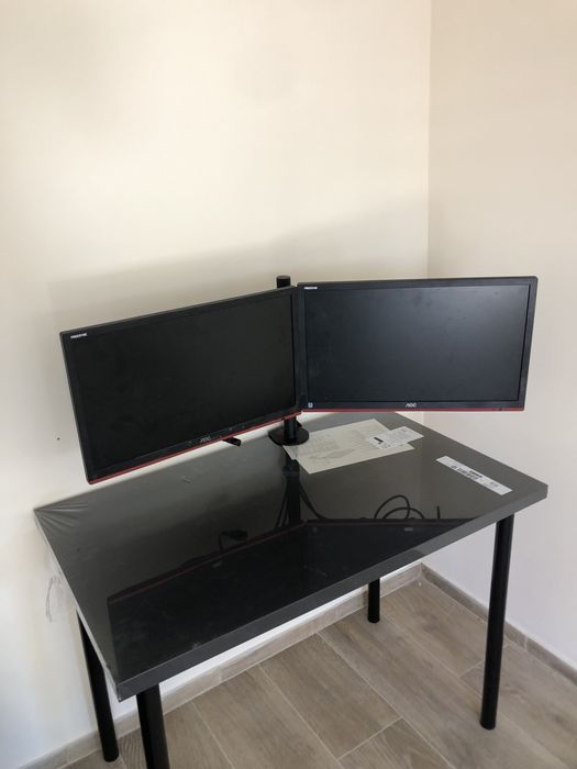 Duplo Monitor Gaming C/ Braço Rotativo