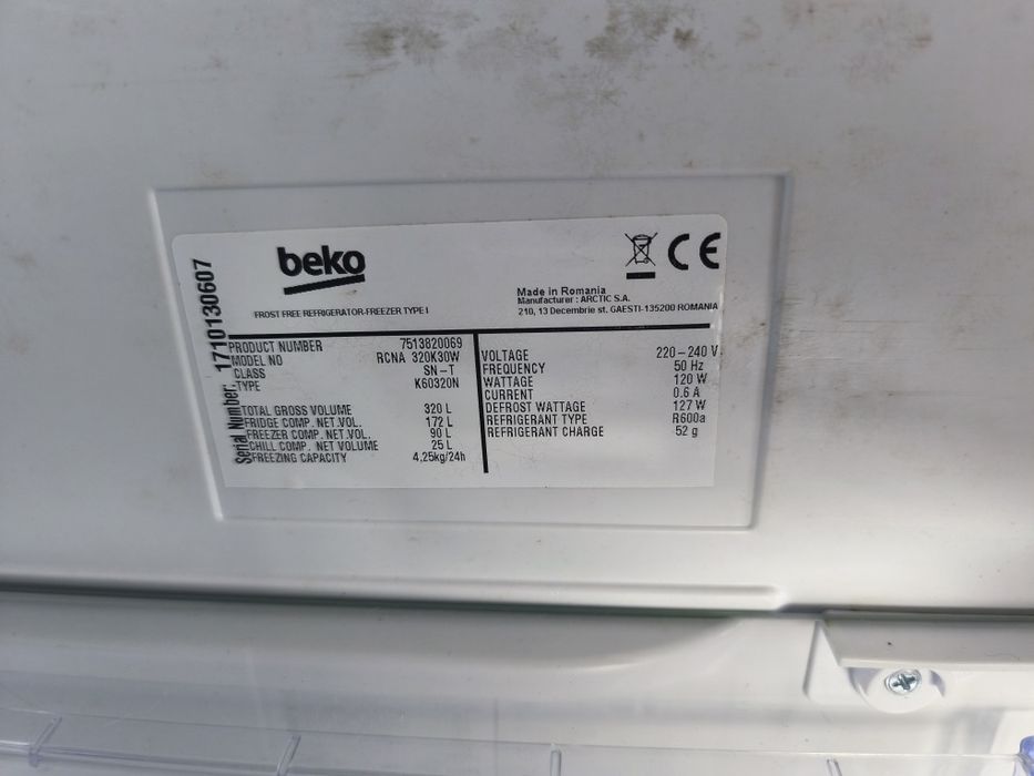 Frigorífico combinado Beko