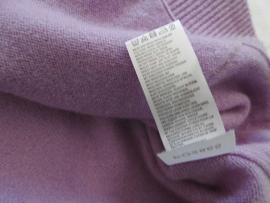 CRUSH. Kaszmirowy dres kaszmirowa bluza z kapturem i spodnie M L