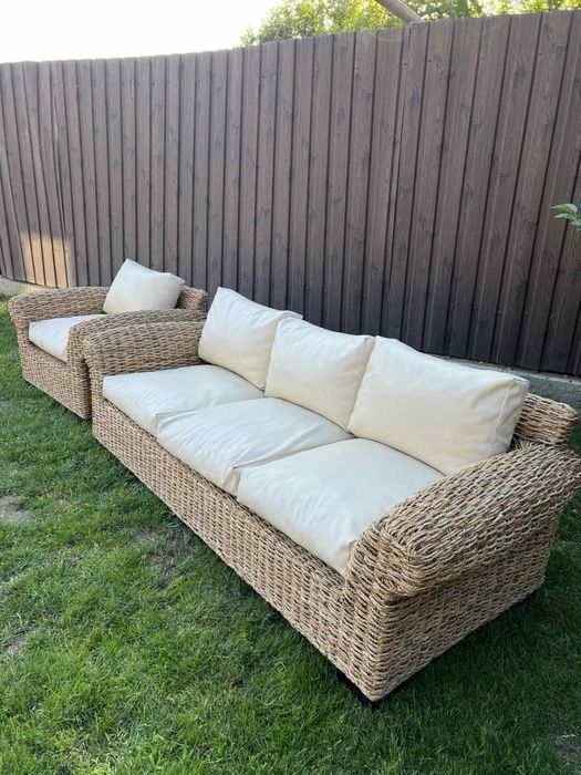 Продам мʼякі меблі з ротангу