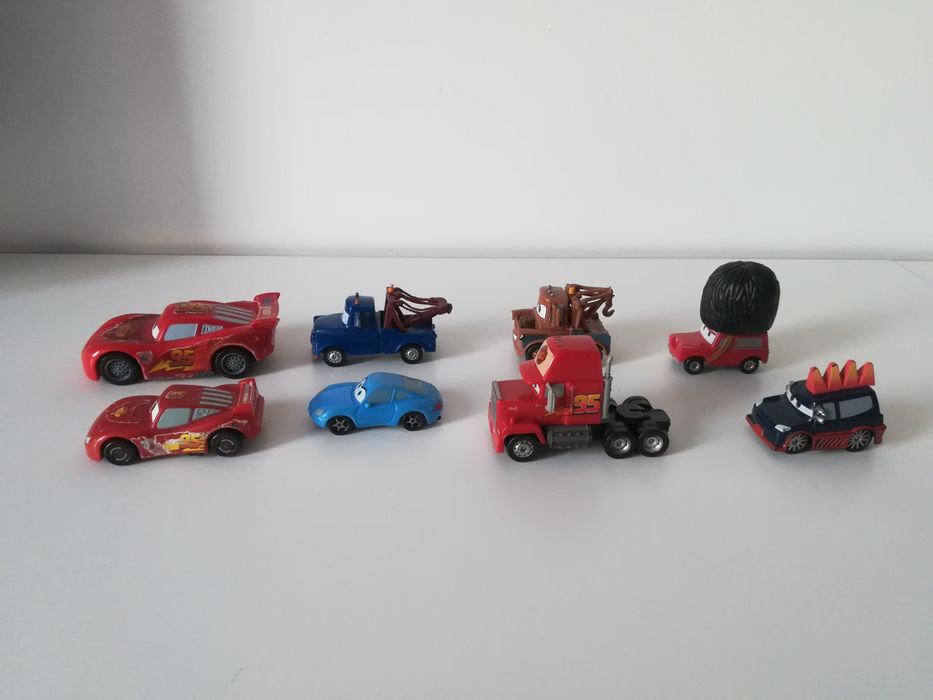Zig-Zag McQueen auta Disney MATTEL