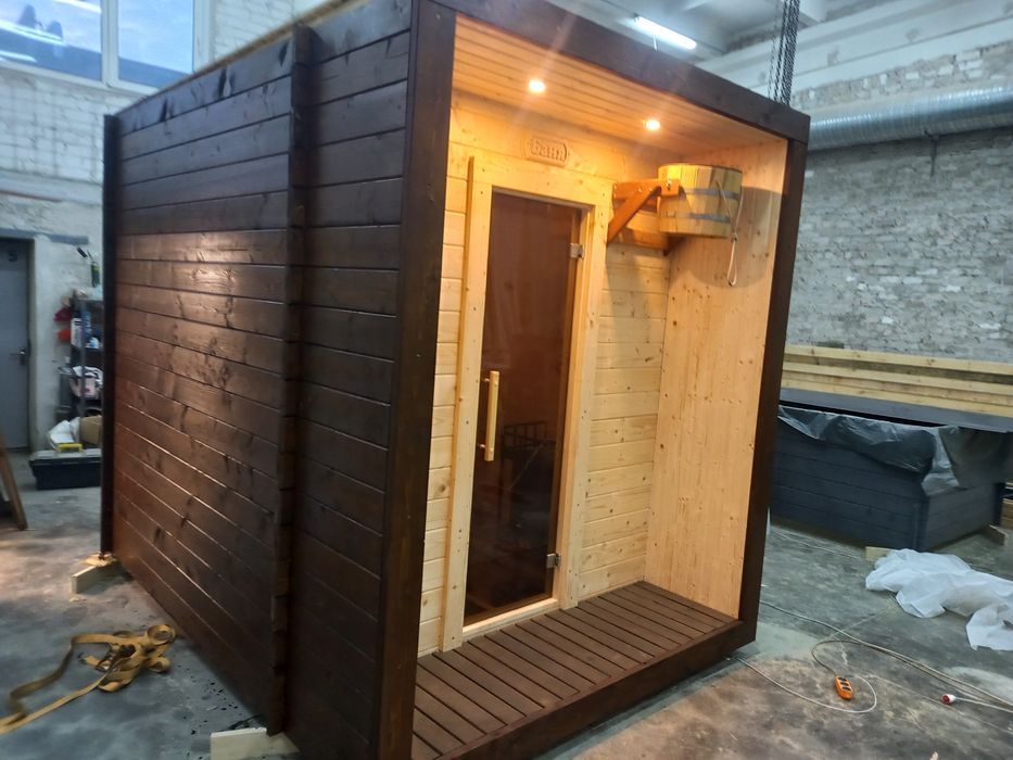 Баня. Лазня на дровах. Сауна