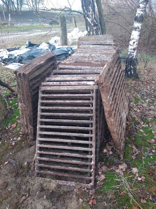 Kraty krata ruszt ruszta żeliwne oborowe